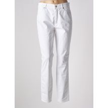ROSNER - Pantalon slim blanc en coton - Femme - Taille 40 - Modz