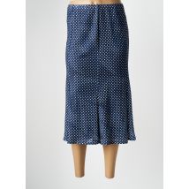 SOMMERMANN - Jupe mi-longue bleu en polyester - Femme - Taille 52 - Modz