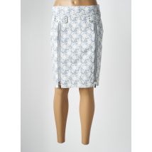 POUPEE CHIC - Jupe mi-longue gris en coton - Femme - Taille 38 - Modz