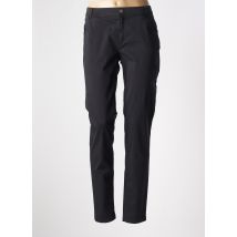 AKELA KEY - Pantalon slim noir en coton - Femme - Taille 46 - Modz