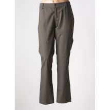 SARAH PACINI - Pantalon droit gris en coton - Femme - Taille 40 - Modz