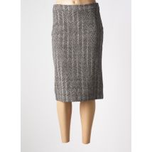 MANILA GRACE - Jupe mi-longue noir en polyester - Femme - Taille 38 - Modz