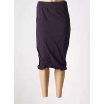 NUOVO BORGO - Jupe mi-longue violet en coton - Femme - Taille 44 - Modz