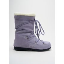 MOON BOOT - Bottines/Boots violet en cuir - Femme - Taille 41 - Modz