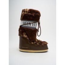 MOON BOOT - Bottes marron en textile - Femme - Taille 39 - Modz
