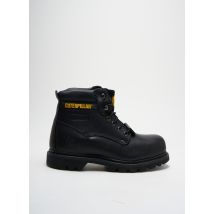 CAT - Bottines/Boots noir en cuir - Homme - Taille 40 - Modz