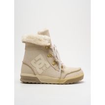 DC - Bottines/Boots beige en cuir - Femme - Taille TU - Modz