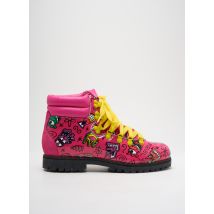 ADIDAS - Bottines/Boots rose en cuir - Femme - Taille TU - Modz