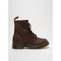 DR MARTENS - Bottines/Boots marron en cuir - Femme - Taille 38 - Modz