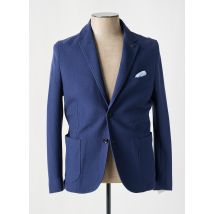 DELAHAYE - Blazer bleu en coton - Homme - Taille 4XL - Modz