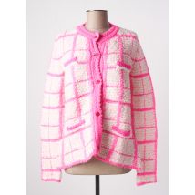 BARILOCHE - Gilet manches longues blanc en acrylique - Femme - Taille 40 - Modz