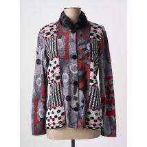 KALISSON - Gilet manches longues gris en polyester - Femme - Taille 38 - Modz