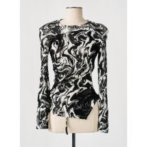 BISOU'S PROJECT - Top noir en polyester - Femme - Taille 38 - Modz