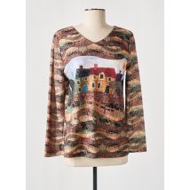 TINTA - Pull marron en polyester - Femme - Taille 38 - Modz