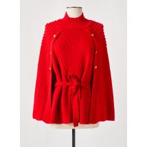 BARILOCHE - Pull rouge en acrylique - Femme - Taille 38 - Modz