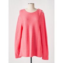 SAINT JAMES - Pull rose en coton - Femme - Taille 46 - Modz