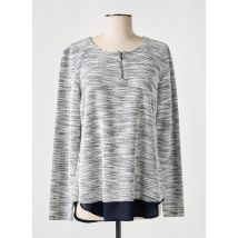 FRED SABATIER - Pull gris en polyester - Femme - Taille 42 - Modz