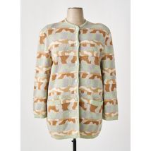 LEWINGER - Gilet manches longues vert en acrylique - Femme - Taille 46 - Modz