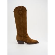 ALPE - Bottes marron en cuir - Femme - Taille 36 - Modz