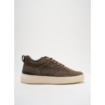 BLACKSTONE - Baskets marron en cuir - Homme - Taille 44 - Modz
