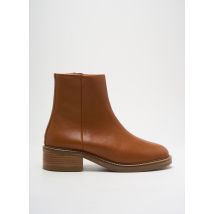 M.MOUSTACHE - Bottines/Boots marron en cuir - Femme - Taille 38 - Modz