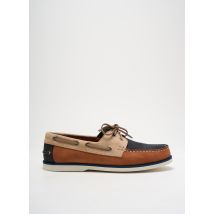 PELLET - Chaussures bâteau beige en cuir - Homme - Taille 41 - Modz