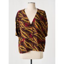 ORFÉO PARIS - Chemisier violet en viscose - Femme - Taille TU - Modz