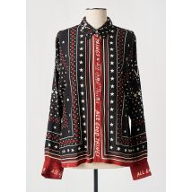 MKT STUDIO - Chemisier noir en viscose - Femme - Taille 38 - Modz