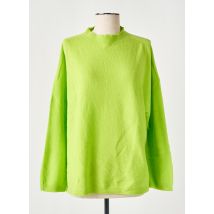DANIELE FIESOLI - Pull vert en merinos - Femme - Taille 40 - Modz