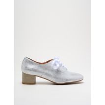 FOLIE'S - Derbies argent en cuir - Femme - Taille 36 - Modz