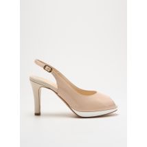 Ô TALONS GRANVILLE - Escarpins beige en cuir - Femme - Taille 35 - Modz