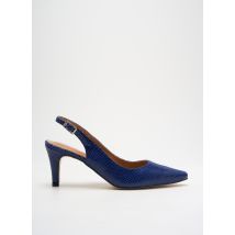 ROSEWOOD - Escarpins bleu en cuir - Femme - Taille 40 - Modz