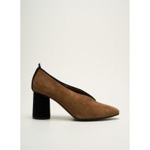 BRUNATE - Escarpins marron en cuir - Femme - Taille 37 - Modz
