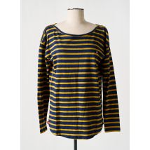 LA MARINIÈRE FRANÇAISE - T-shirt bleu en coton - Femme - Taille 40 - Modz