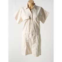 ACQUAVERDE - Combishort beige en coton - Femme - Taille 40 - Modz