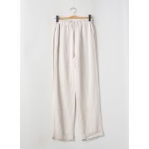 PENN & INK N.Y - Pantalon droit beige en viscose - Femme - Taille 34 - Modz