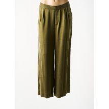 KARMA KOMA - Pantalon large vert en soie - Femme - Taille 36 - Modz