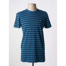 LA MARINIÈRE FRANÇAISE - T-shirt bleu en coton - Homme - Taille S - Modz