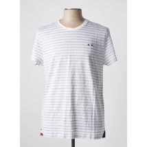 LA MARINIÈRE FRANÇAISE - T-shirt gris en lin - Homme - Taille XXL - Modz
