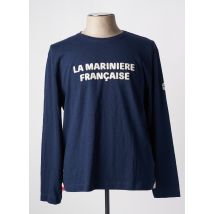 LA MARINIÈRE FRANÇAISE - T-shirt bleu en coton - Homme - Taille 3XL - Modz