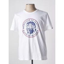 PATROUILLE DE FRANCE - T-shirt blanc en coton - Homme - Taille XXL - Modz