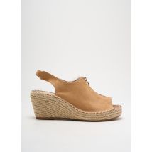 JET 7 - Espadrilles beige en textile - Femme - Taille 41 - Modz