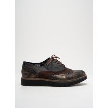 JET 7 - Derbies marron en autre matiere - Femme - Taille 40 - Modz