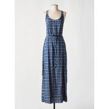 COTON DU MONDE - Robe longue bleu en viscose - Femme - Taille 40 - Modz