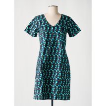 COTON DU MONDE - Robe courte noir en coton - Femme - Taille 38 - Modz