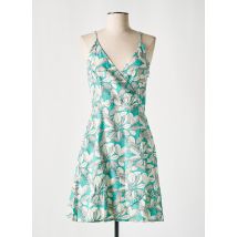 COTON DU MONDE - Robe mi-longue bleu en coton - Femme - Taille 38 - Modz
