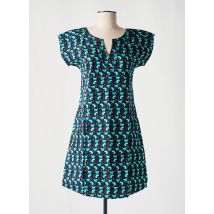 COTON DU MONDE - Robe courte noir en coton - Femme - Taille 38 - Modz