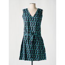COTON DU MONDE - Robe courte noir en coton - Femme - Taille 38 - Modz