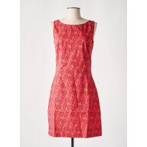 COTON DU MONDE - Robe courte rose en coton - Femme - Taille 40 - Modz