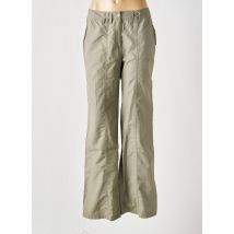 TRU - Pantalon flare vert en coton - Femme - Taille 40 - Modz